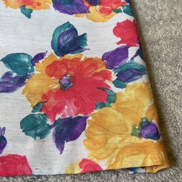 Vintage Floral Print Skirt Suit - Picture 6 of 7